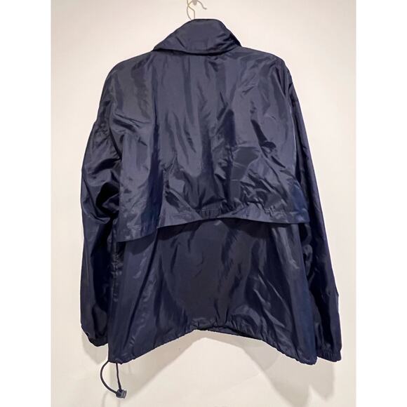 Vintage Castaway Pepsi‎ Windbreaker Rain Jacket Navy Blue Mens Size XL - Picture 2 of 10